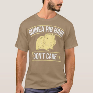 Camiseta Cerdo de Guinea con pelo humorístico