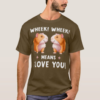 Camiseta Cerdo de Guinea Cuta