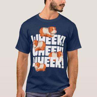 Camiseta Cerdo de Guinea de Rueda de Rueda