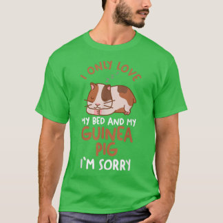 Camiseta Cerdo de Guinea dormido