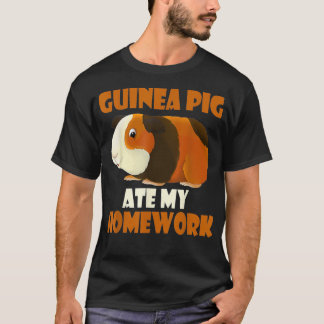 Camiseta Cerdo de Guinea lindo comió mi hogar regalo de ama