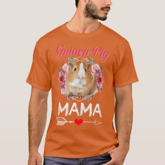 Camiseta Cerdo de Guinea Mamá Vestir Ropa Cuta De Cerdo De