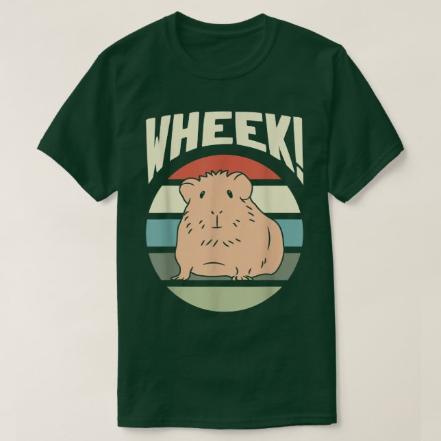 Camiseta Cerdo de Guinea masculino (Diseño del anverso)