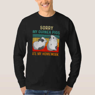 Camiseta Cerdo De Guinea Para Chicas Y Niños Guinea Cerdo A