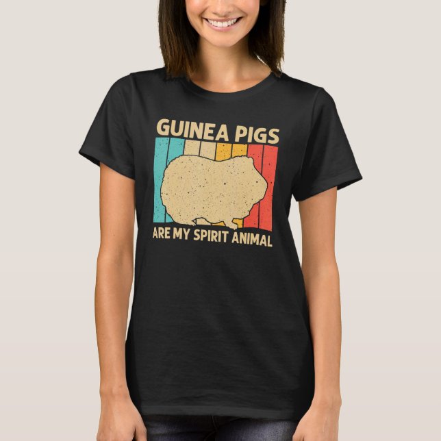 Camiseta Cerdo De Guinea Para Hombres Mujeres Mascota De Pa (Anverso)