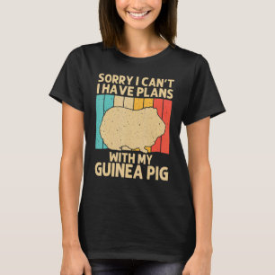 Camiseta Cerdo De Guinea Para Hombres Mujeres Mascota De Pa