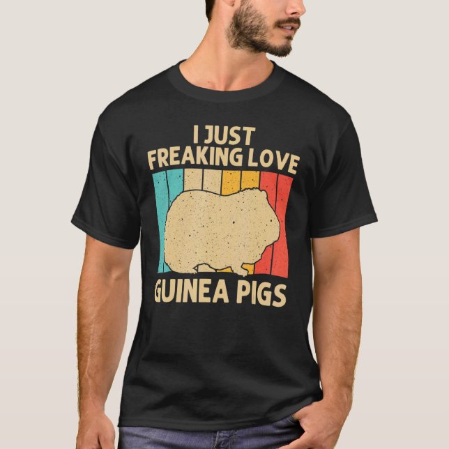 Camiseta Cerdo De Guinea Para Hombres Mujeres Mascota De Pa (Anverso)