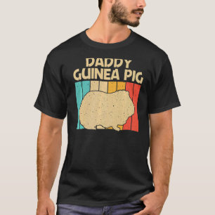 Camiseta Cerdo De Guinea Para Hombres Papá Mascota De Papa