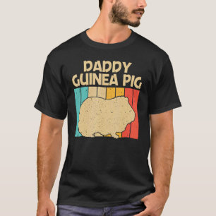 Camiseta Cerdo De Guinea Para Hombres Papá Mascota De Papa