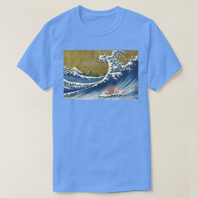 Camiseta Cerdo de Guinea sin pelo (Diseño del anverso)