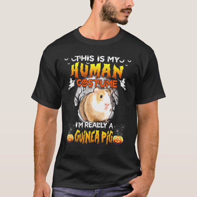 Camiseta Cerdo De Guinea Soy Realmente Un Cerdo De Guinea H (Anverso)
