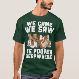 Camiseta Cerdo De Guinea Vimos Que Nos Vimos Con La Papa De
