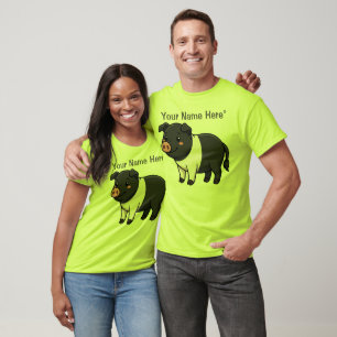 Camiseta cerdo de Hampshire