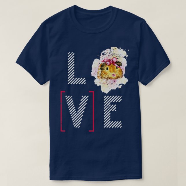 Camiseta Cerdo de Love Guinea (Diseño del anverso)