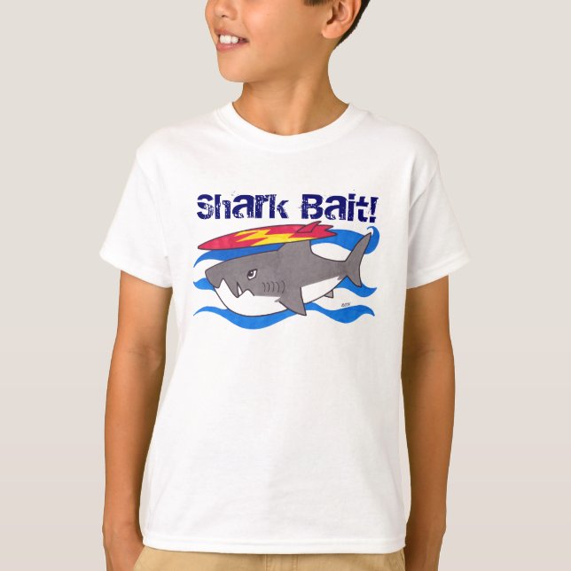 Camiseta ¡Cerdo de tiburón! (Anverso)