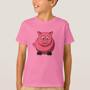 Camiseta Cerdo del dibujo animado