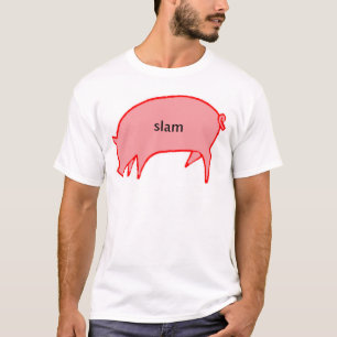 Camiseta Cerdo del golpe