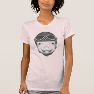 Camiseta Cerdo del temerario