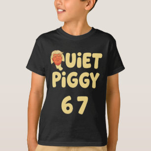Camiseta Cerdo Divertido Trump Callado Meme Político Divert