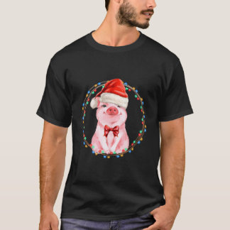 Camiseta Cerdo Dulce Con Cerdo De Santa