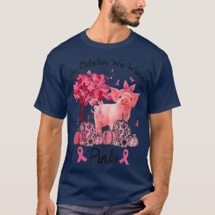 Camiseta Cerdo En Octubre Usamos Avisos De Cáncer De Mama R