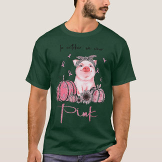 Camiseta Cerdo En Octubre Usamos Avisos De Cáncer De Mama R