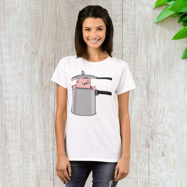 Camiseta Cerdo en una olla (Subido por el creador)