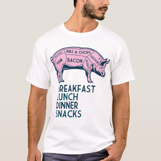 Camiseta Cerdo, es todo bueno (Anverso)