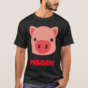 Camiseta Cerdo Face Halloween Vestir Niños Infantes Adultos
