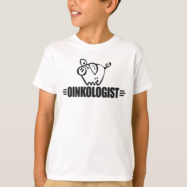 Camiseta Cerdo gracioso (Anverso)