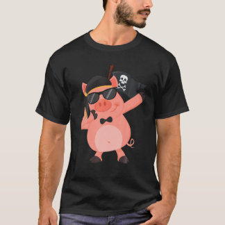 Camiseta Cerdo - Gracioso animal de cerdo con karate