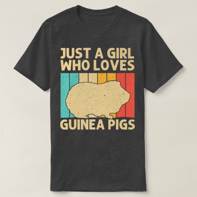 Camiseta Cerdo Gracioso De Guinea Para Chicas Kid Potato Pe (Diseño del anverso)