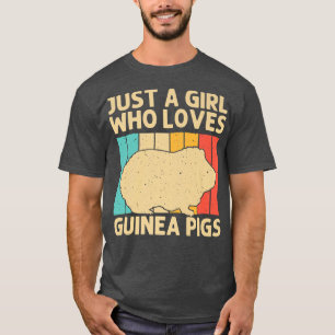 Camiseta Cerdo Gracioso De Guinea Para Chicas Kid Potato Pe