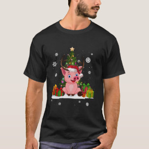 Camiseta Cerdo gracioso de Reinder ama a los Navidades feos
