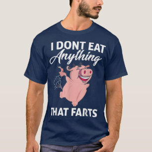 Camiseta Cerdo gracioso que no me como nada que el mal de V
