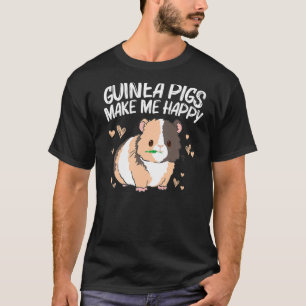 Camiseta Cerdo Guay Guinea Para Hombres Mujeres Rueda Fluff