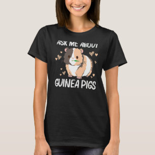 Camiseta Cerdo Guay Guinea Para Hombres Mujeres Rueda Fluff