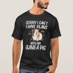 Camiseta Cerdo Guay Guinea Para Hombres Mujeres Rueda Fluff