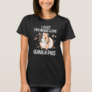 Camiseta Cerdo Guay Guinea Para Hombres Mujeres Rueda Fluff