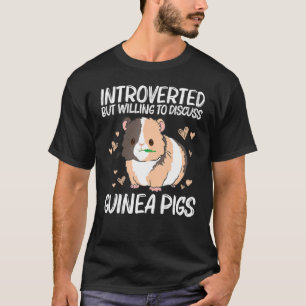 Camiseta Cerdo Guay Guinea Para Hombres Mujeres Rueda Fluff