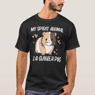 Camiseta Cerdo Guay Guinea Para Hombres Mujeres Rueda Fluff