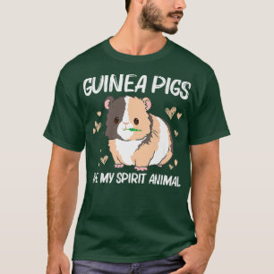 Camiseta Cerdo Guay Guinea Para Hombres Mujeres Rueda Fluff