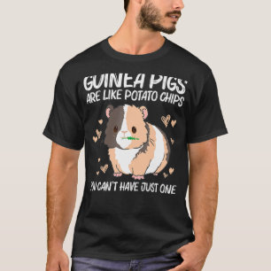 Camiseta Cerdo Guay Guinea Para Hombres Mujeres Rueda Fluff
