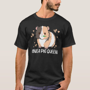 Camiseta Cerdo Guay Guinea Para Mujeres Llanta Fluffy Cavy