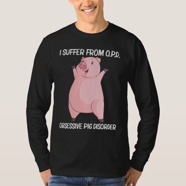 Camiseta Cerdo Guay Para Hombres Mujeres Cachorro Cerdo Cer (Anverso)