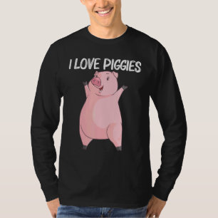 Camiseta Cerdo Guay Para Hombres Mujeres Cachorro Cerdo Cer