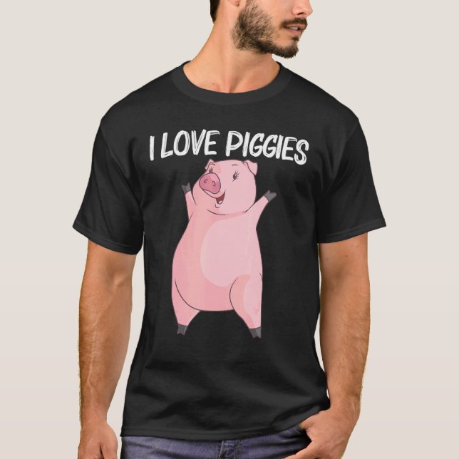 Camiseta Cerdo Guay Para Hombres Mujeres Cachorro Cerdo Cer (Anverso)
