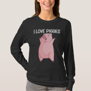 Camiseta Cerdo Guay Para Hombres Mujeres Cachorro Cerdo Cer