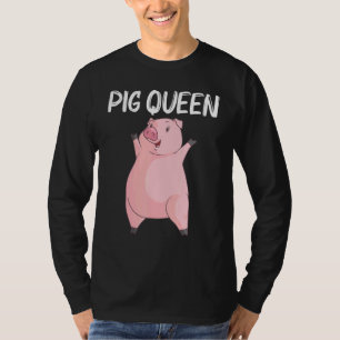 Camiseta Cerdo Guay Para Mujeres Mamá Cebolla Porcina Cerdo