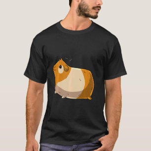 Camiseta Cerdo guineano camisas de té divertida Mascota amo